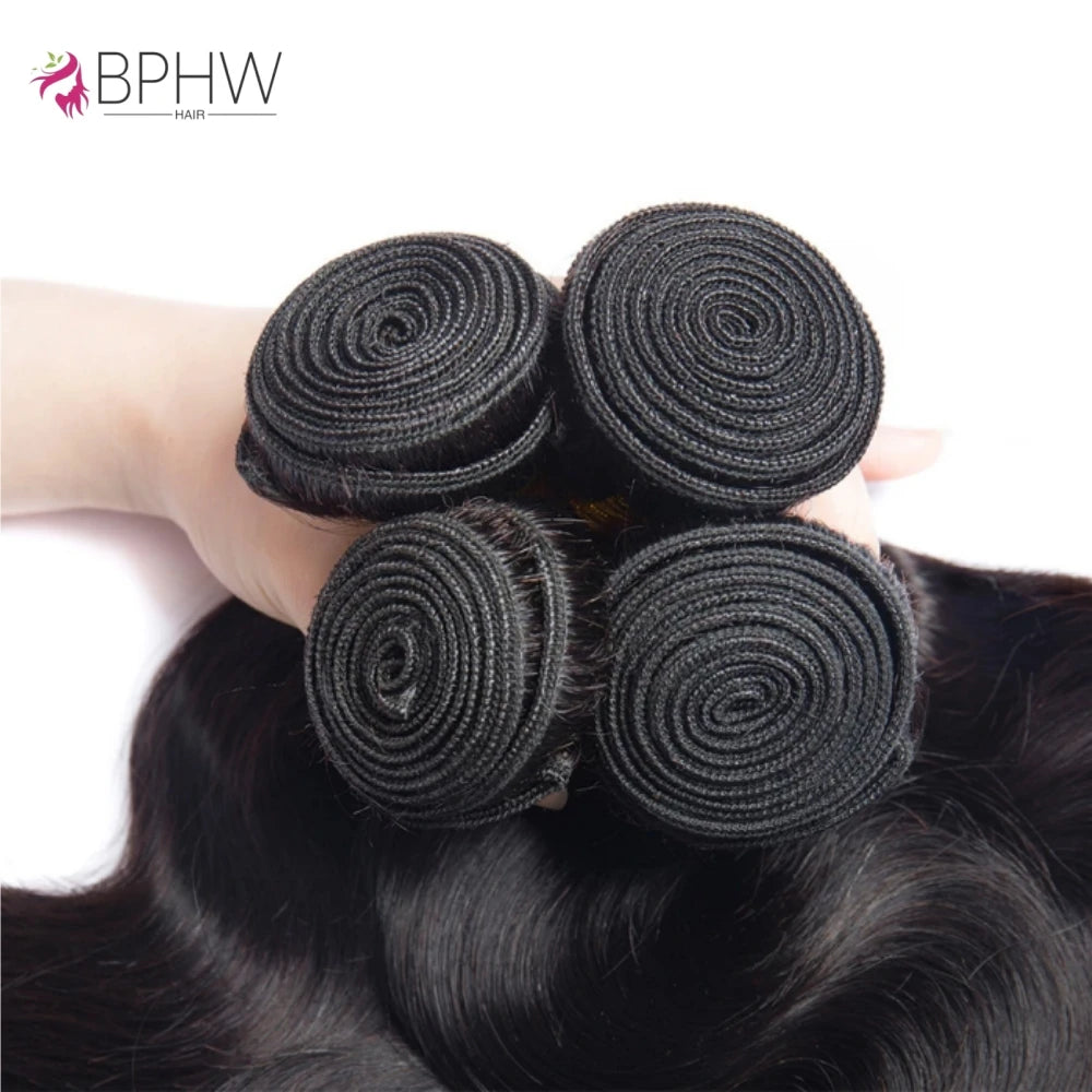 Peruvian Body Wave Human Hair Bundles Raw Virgin 100% Unprocessed